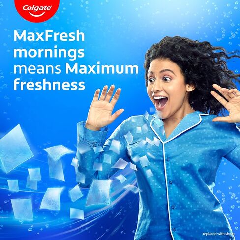 Colgate MaxFresh Toothpaste, Red Gel Tooth Paste with Menthol for Super Fresh Breath, 70g (Spicy Fresh) in Saudi Arabia