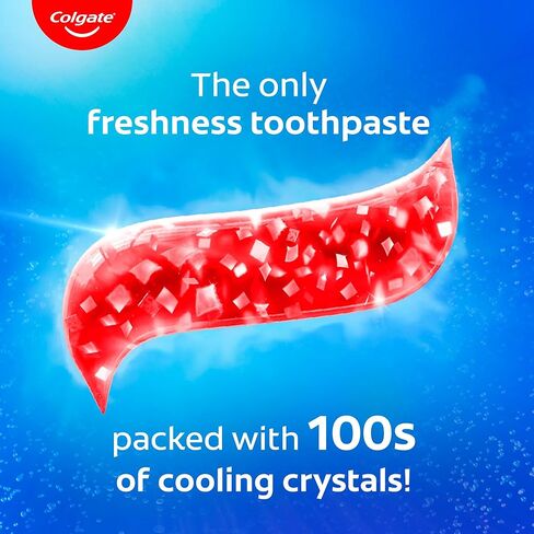 Colgate MaxFresh Toothpaste, Red Gel Tooth Paste with Menthol for Super Fresh Breath, 70g (Spicy Fresh) in Saudi Arabia