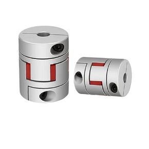 LM Flexible Plum Clamp Coupler D40 L40 Shaft 3 Jaw Coupling 6mm-25mm D40L40 for CNC 1Pcs(16x20) in Kuwait