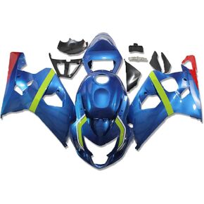 البلاستيك الأحمر هيكل السيارة هدية تناسب سوزوكي 2004 2005 GSXR 600 750 حقن ABS جديد ما بعد البيع طقم هيكل الجسم مجموعة 04 05 GSXR-600 750 in Kuwait