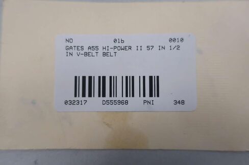 GATES A55 HI-Power II 57 X 1/2 in V-Belt D555968 in Saudi Arabia