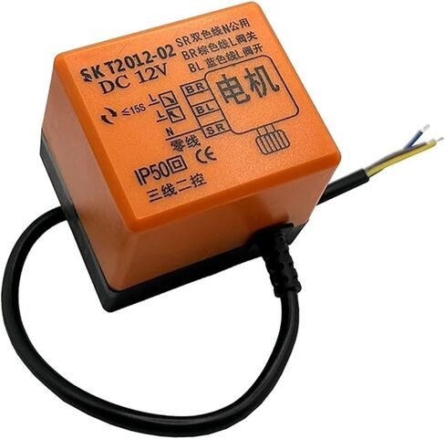1/2 3/4 1 1-1/4 1-1/2 2 بوصة صمام كروي مزود بمحرك المحرك 3-سلك AC220V DC24V DC12V 1 قطعة (24VDC ، CR03) in Kuwait