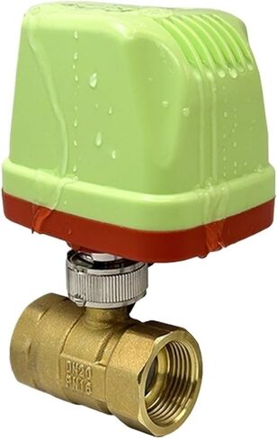 1/2 3/4 1 2 بوصة صمام كروي مزود بمحرك 220 فولت 12 فولت 24 فولت صمام كروي نحاسي كهربائي 3 أسلاك/2 صمامات كروية سلكية 1 قطعة (1-1/4 بوصة، 12VDC_CR03) in Kuwait