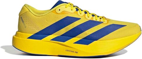 حذاء Adizero EVO SL للسيدات من adidas مصنوع من نسيج أصفر اللون باللون الأزرق الملكي/الحديد. 8.5 الولايات المتحدة in Saudi Arabia