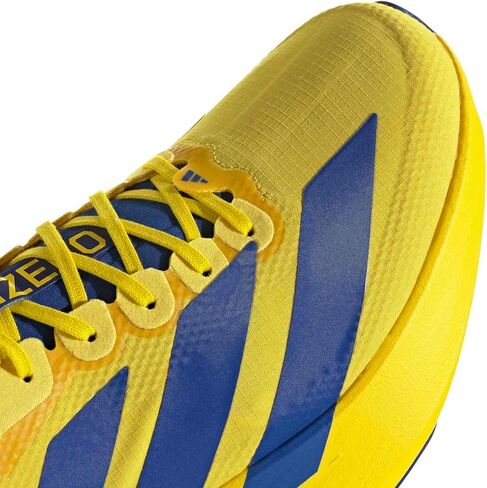 حذاء Adizero EVO SL للسيدات من adidas مصنوع من نسيج أصفر اللون باللون الأزرق الملكي/الحديد. 8.5 الولايات المتحدة in Saudi Arabia