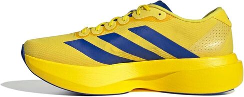 حذاء Adizero EVO SL للسيدات من adidas مصنوع من نسيج أصفر اللون باللون الأزرق الملكي/الحديد. 8.5 الولايات المتحدة in Saudi Arabia