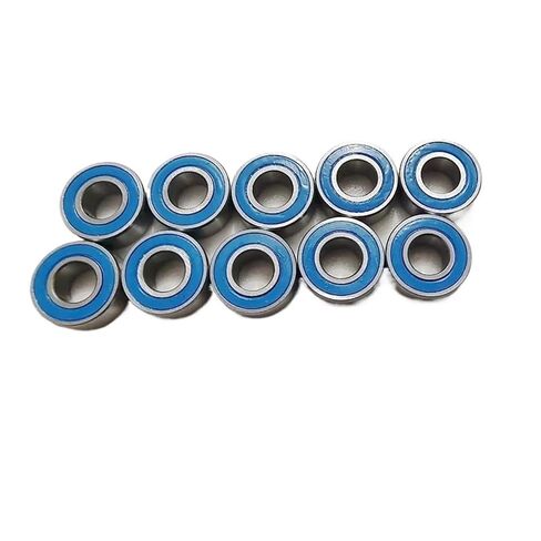 10 قطعة 5x13x4 695 2RS ABEC3 الأزرق المطاط الأختام تحمل 5x13x4 مللي متر in Kuwait