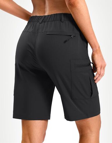 Pudolla Women's 7"/9" Hiking Cargo Shorts with Pockets Quick Dry Lightweight Summer Shorts for Women Golf Casual in Saudi Arabia