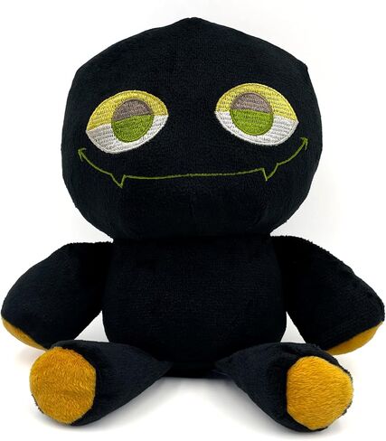Slap bob Battle Plush (Black - White) Cute Halloween Plush Toy – Soft Stuffed Animal Plushie, Gift for Kids & Adults, Perfect for Birthday, Party in Saudi Arabia