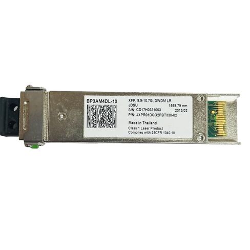 10 جيجا بايت JDSU XFP 9.9-10.7G DWDM LR 1559.79nm وحدة الألياف الضوئية in Saudi Arabia