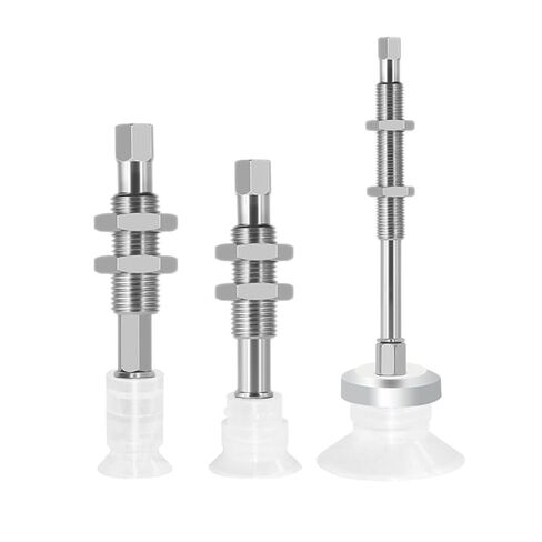 1pc ZPT08USJ10-B5-A8 ZPT16USJ30-B5-A10 Brass Full Set Silicone Round Flat Vacuum Suction Cup(ZPT16USJ10-B5-A10) in Saudi Arabia