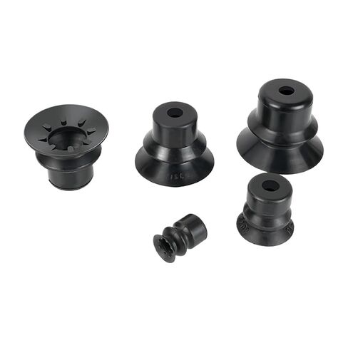 1pc Vacuum Sucker VP10RSN/VP20BSN Silicone Double Multi-Layer Nozzle Injection Molding Machine Manipulator Accessories(VP6R,Black) in Saudi Arabia