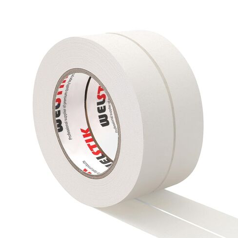 WELSTIK 2 Pack Gaffer Tape White,1" X 33 Yards-10% Longer-Heavy Duty Gaffer Floor Tape Matte Finish for Unique DIY Photo Albums, Decorative Gifts，Non-Reflective Easy to rip in Saudi Arabia