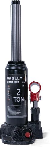 2 Ton (4,400 LBs) Hydraulic Car Bottle Jack for Auto Repair and House Lift, with Case, Black in Kuwait