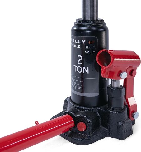 2 Ton (4,400 LBs) Hydraulic Car Bottle Jack for Auto Repair and House Lift, with Case, Black in Kuwait