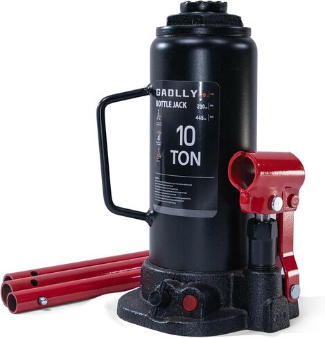 2 Ton (4,400 LBs) Hydraulic Car Bottle Jack for Auto Repair and House Lift, with Case, Black in Kuwait