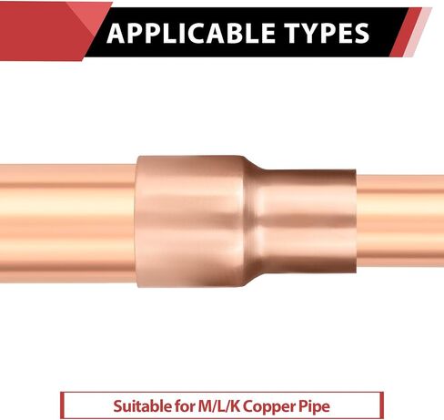 (Pack of 10) EFIELD 3/4" X 1/2" Copper Coupling Reducer, Cx C Sweat Connection, LF Copper Plumbing Fittings(3/4"X1/2"),(COPPER035) in Saudi Arabia