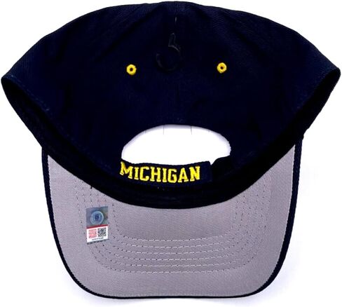 Michigan University Classic Edition Hat Official Team Logo Adjustable Blue Cap (Blue) in Saudi Arabia