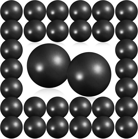 40 Pcs Small Exercise Pilates Ball Bulk 9 Inch Mini Yoga Balls Anti Burst and Slip for Stability Fitness Physical Therapy Stretching & Core Workout at Home Gym Office Class in Saudi Arabia