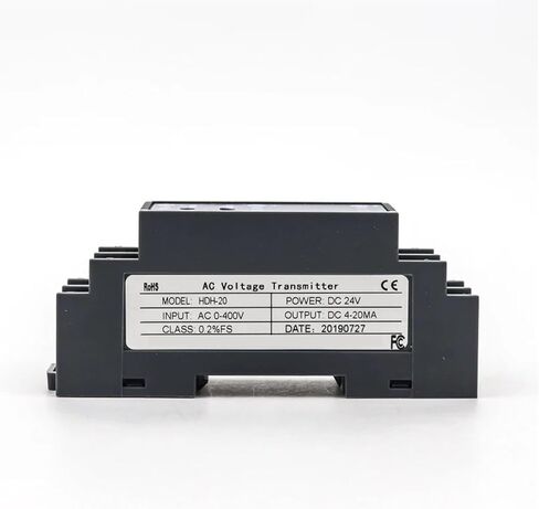 التيار المتناوب 0-5A 0-10A الارسال الحالي 4-20mA الناتج تيار مستمر أمبير إشارة محول الاستشعار (الإدخال 0-5a تيار مستمر ، 24VDC POWER-0-20MA) in Saudi Arabia