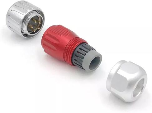 5 pin power circular connector male outdoor waterproof IP67 metal hard M20 in Saudi Arabia