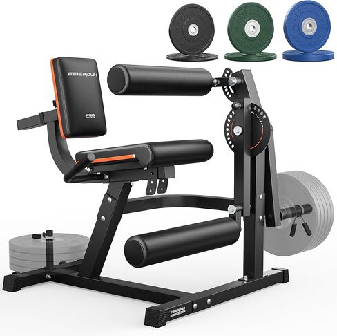 FEIERDUN 4-in-1 Adjustable Leg Extension Curl Machine - 700lbs Capacity Leg Extension Machine for Lower Body Workouts - Adjustable Leg Curl Machine, Home Gym Equipment in Saudi Arabia