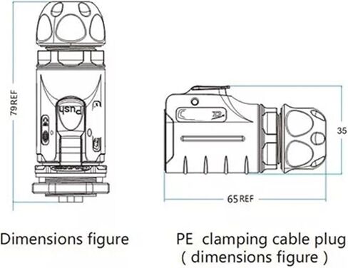 5-pin power circular industrial connector female outdoor waterproof IP67 in Saudi Arabia