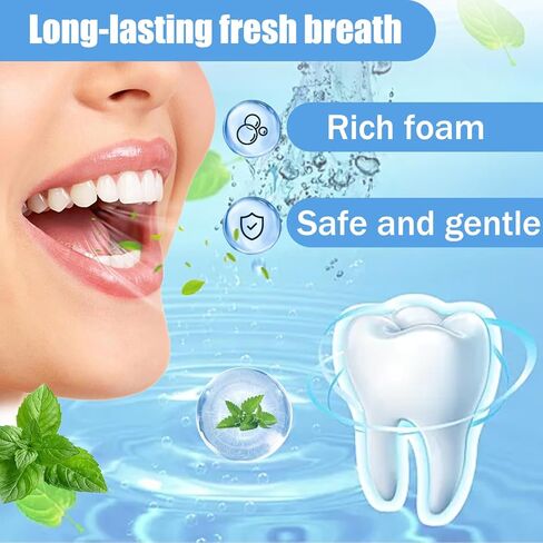 Larineco Remineralizing Toothpaste，Hydroxi Fluoride Free Nano Hydroxyapatite Toothpaste for Remineralizing Enamel & Sensitive Relief, Whitening, SLS-Free, Natural Peppermint, 4.23oz (1PCS) in Saudi Arabia
