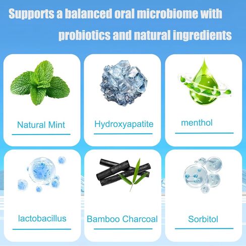 Larineco Remineralizing Toothpaste，Hydroxi Fluoride Free Nano Hydroxyapatite Toothpaste for Remineralizing Enamel & Sensitive Relief, Whitening, SLS-Free, Natural Peppermint, 4.23oz (1PCS) in Saudi Arabia
