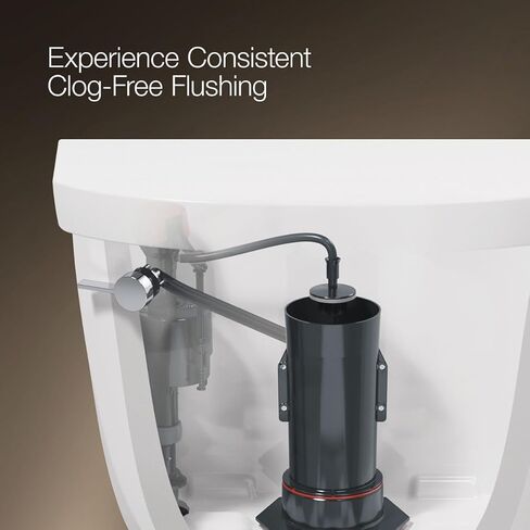KOHLER K-25224-0 Highline Tall Two-Piece Elongated Toilet with Left-Hand Trip Lever, Elongated Toilet Bowl, 1.28 GPF, White in Saudi Arabia
