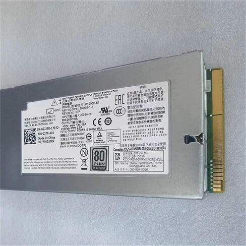 DPS-1200MB-1 A 1400W D1200E-S1 Server Power Supply for C6220/C6320 Server Industrial Control Equipment 0GJJRR 200-240V in Saudi Arabia
