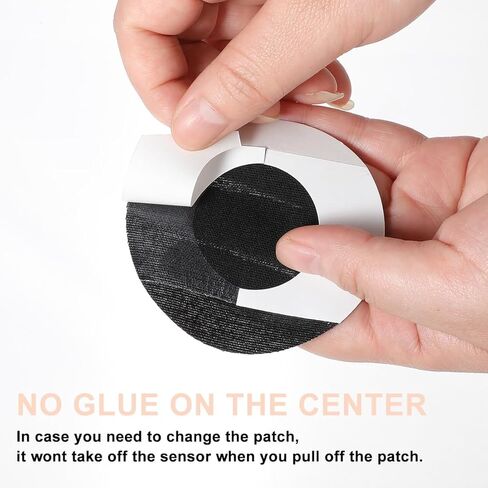 30 Pack Sensor Covers for Libre 1/2/3/Plus Freestyle Adhesive Patches Pre-Cut CGM Tape No Glue in The Center in Saudi Arabia