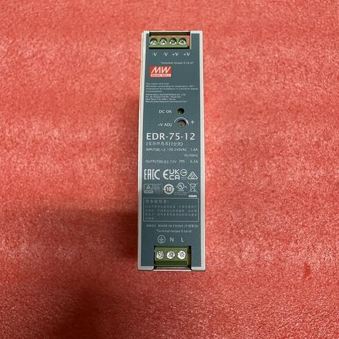 EDR-75-12 75.6 وات مخرج واحد DIN السكك الحديدية EDR-75 12V 6.3A in Saudi Arabia