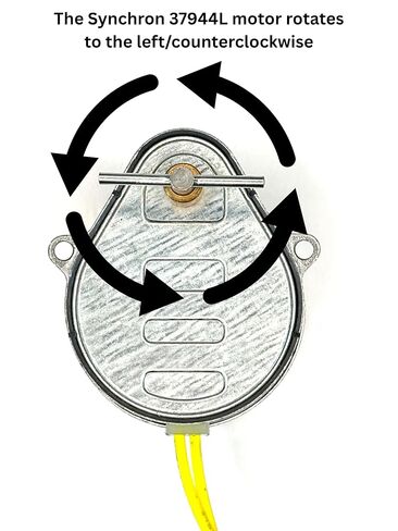 Synchron 37944L 24 Volt Replacement Damper Motor for ZTech and Buetler Applications Order Contains 1 Motor -Normally Same Day Ship- in Saudi Arabia
