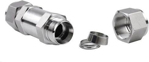 304 Stainless Steel Ferrule One-way Valve Fit 3/6/8/10/12/18mm 1/8 1/4 3/8 1/2 Inch 1Pcs(14mm) in Saudi Arabia