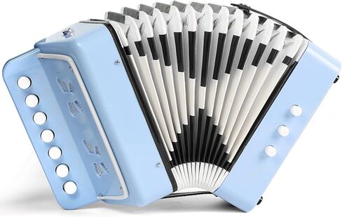 Horse Kids Accordion, 10 Keys Control Button Accordion Musical Instruments for Kids Children Beginners Lightweight and Environmentally-friendly in Saudi Arabia