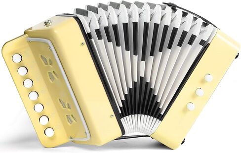 Horse Kids Accordion, 10 Keys Control Button Accordion Musical Instruments for Kids Children Beginners Lightweight and Environmentally-friendly in Saudi Arabia