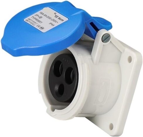 3-core 16A Aviation Industry Plug and Socket Connector 281TYP231/2601/2801(Concealed Straight Socket) in Saudi Arabia