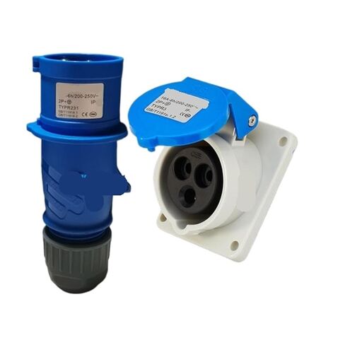IP44 المقبس الصناعي PR231 / 3601 بزاوية (TYPR3601) in Kuwait