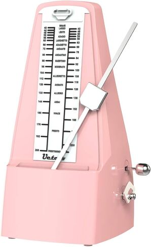 Ueteto Mechanical Metronome Black/Loud Sound Piano Drum Violin Guitar in Saudi Arabia