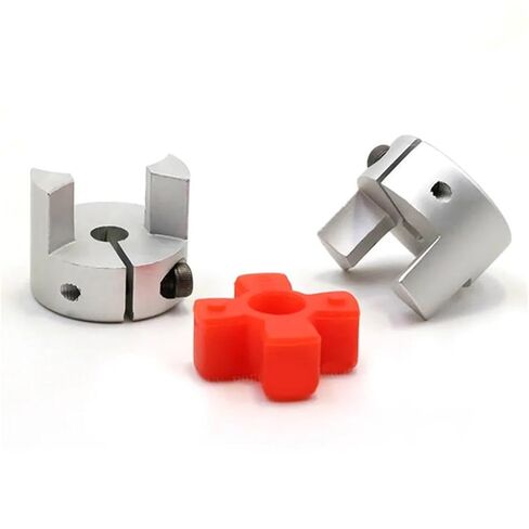 D40L50 Stepper Servo Wire Rod Jaw Shaft Coupler Flexible Spider Plum Coupling 1Pcs(8-10) in Saudi Arabia