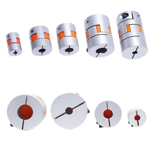 D14L22 Jaws Coupler Aluminium Plum Flexible Shaft Coupling Motor Connector 3/3.17/4/5/6/6.35/8mm 1Pcs(34mm) in Saudi Arabia