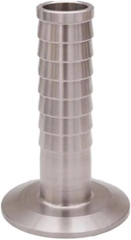 2" Tri Clamp x 1"(25.4mm) Hose Barb 64mm OD 4"(101.6mm) OAL Sanitary 304 Stainless Steel Homebrew Beer & Craft Hardware in Saudi Arabia