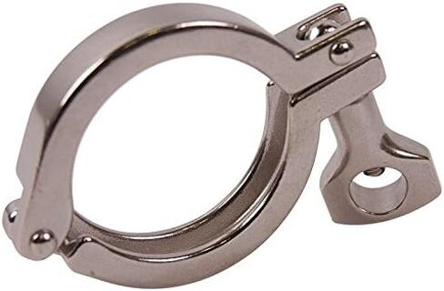 Sanitary Clamp | 2 inch Single Hinge - Stainless Steel SS304 - Glacier Tanks - (3 Pack) in Saudi Arabia