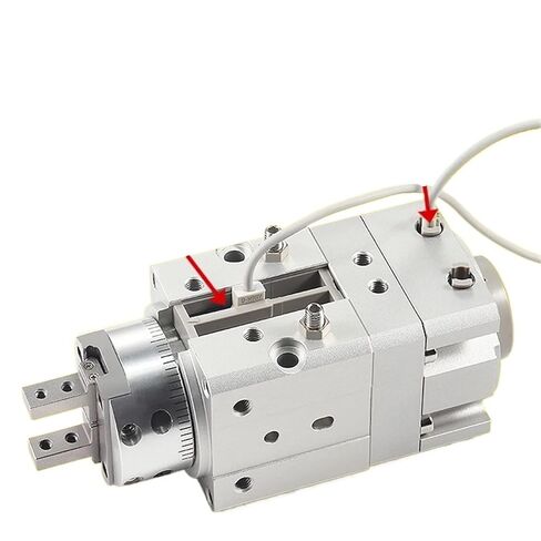 Rotary Actuators Air Grippers Angular Style Pneumatic Cylinder Pisdon MRHQ10 MRHQ16 MRHQ20 MRHQ25(MRHQ20D-180S-N) in Saudi Arabia