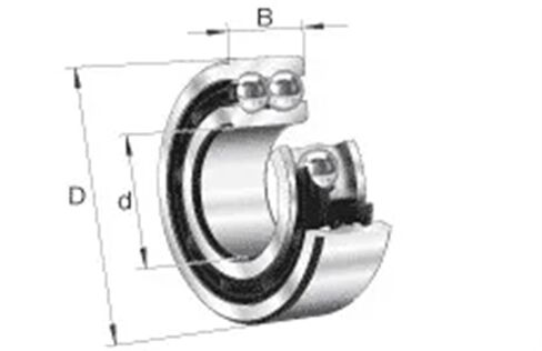1PCS 3314ATN9 3314 3314A 5314 70x150x63.5 3314-B-TVH 3056314 3314B Double Row Angular Contact Ball Bearings Bearing in Saudi Arabia
