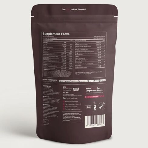 Youth & Earth V14 Reds Powder | NMNH, Spermidine, Magnesium Blend | Daily Wellness Powder | Gluten Free, Soy Free, Non-GMO | 30 Servings in Saudi Arabia