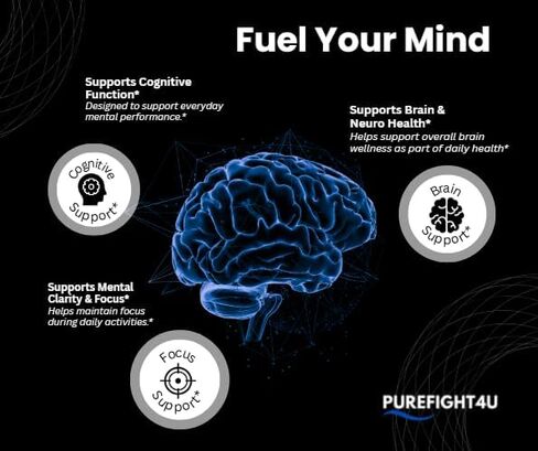 Reawaken Advanced, Supports Brain Function Dietary Supplement, Brain Boost Formula | 4 Bottles in Saudi Arabia