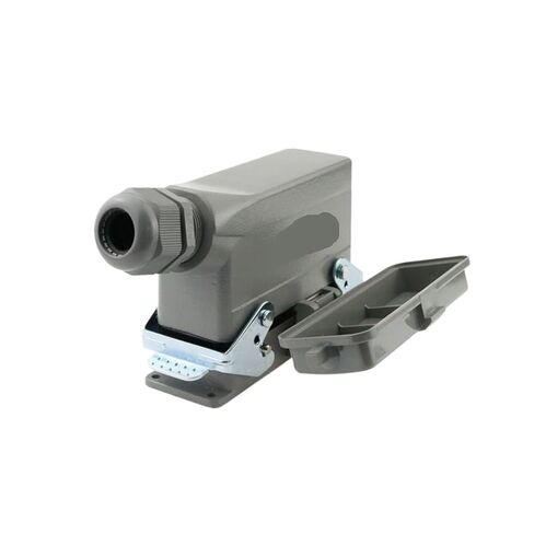 1 PCS Heavy Duty Connector HDC-HE-024-B with Cover 24-Pin Dual Current 16A Voltage 500V in Saudi Arabia