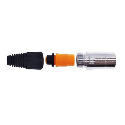 10 قطع 8p8c RJ45 صافي موصل العمل IP65 D لوحة مقابس إيثرنت (10xsilvery) in Kuwait